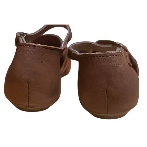 Mexican Huaraches Leather Handmade Woven Flats,‎ Sandals Woman's Sz 8 Brown - Picture 4 of 14